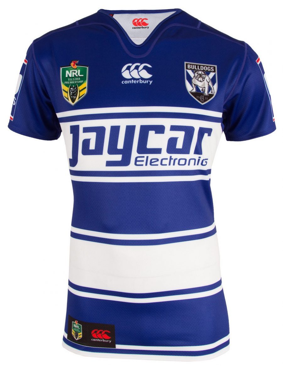 Canterbury-Bankstown Bulldogs NRL 2016 Canterbury Heritage y camisas alternativas