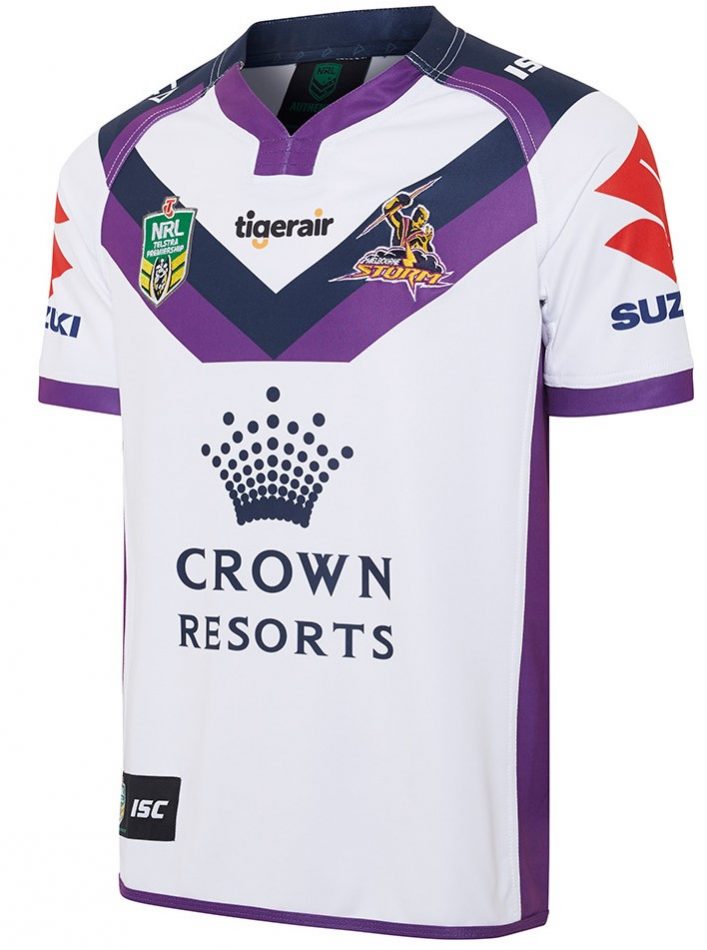 Melbourne Storm NRL 2019 ISC Camisas de local y visitante