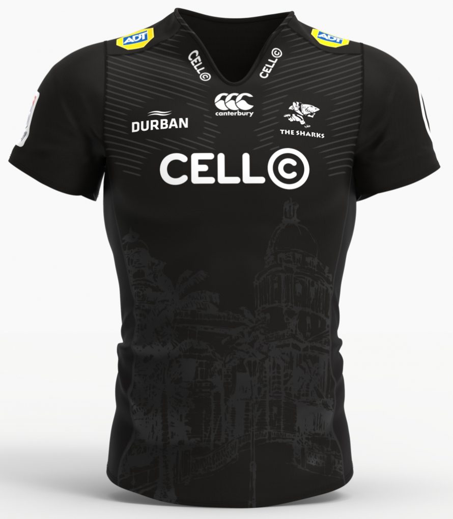 The Sharks Super Rugby 2018 Canterbury Home Camisa