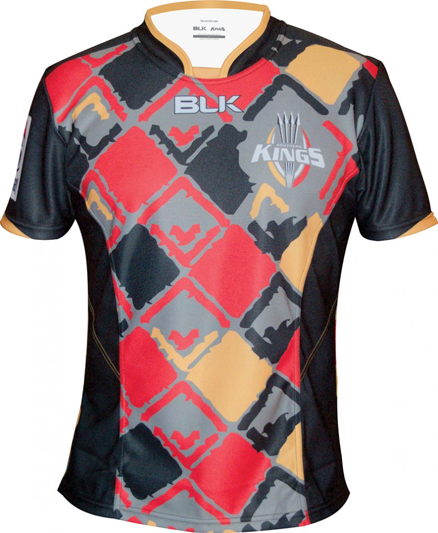 Southern Kings BLK Super Rugby 2016 Local y visitante Camisas