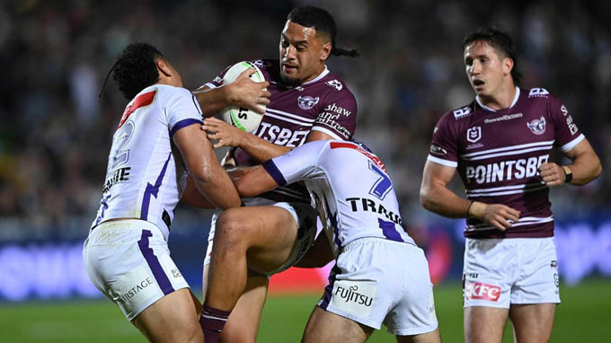 Manly Warringah Sea Eagles venció a Melbourne Storm