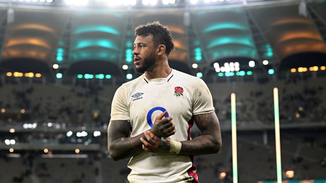 Courtney Lawes es una de los 15 jugadores nombrados en el equipo de entrenamiento de la Copa Mundial de Rugby de Inglaterra