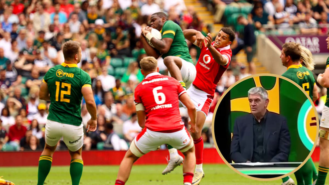 ‘Ya decidido’ – Nick Mallett critica la decisión de pecar a bin Springbok Aphelele Fassi por patada voladora